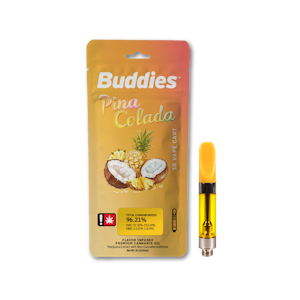 Buddies - Pina Colada, Flavored Distillate, 1g