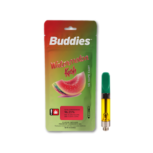 Buddies - Watermelon Kush, Flavored Distillate, 1g