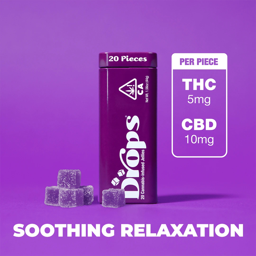 Drops - DROPS: Blackberry 20pk/100mg:200mg (THC/CBD) Main Image