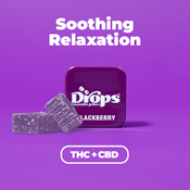 Drops - 2ct. 200mg CBD:100mg THC (Heavy) - Blackberry
