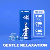 Drops Comfort Blueberry 20pack 100mg (4 CBD : 1 THC)