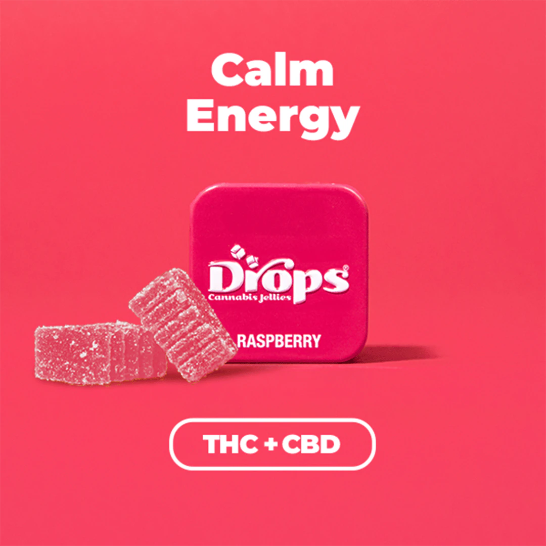 Drops - DROPS: Raspberry 2pk/100mg:50mg (THC:CBD) Main Image