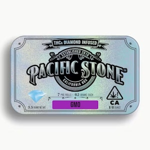 PACIFIC STONE - [Pacific Stone] Infused Pre-roll 7 Pack - 3.5g - GMO 'Diamonds' (I)