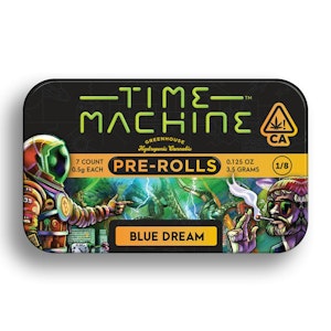 TIME MACHINE - [TIME MACHINE] Preroll 7 Pack - 3.5g - Blue Dream (S)