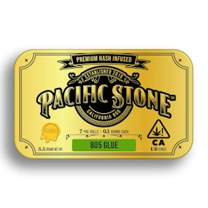 PACIFIC STONE - Pacific Stone Infused Hash 7pk Prerolls 3.5g 805 Glue