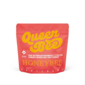 QUEEN BEE - SOUR WATERMELON PASSION FRUIT 1:1 THC/CBD 100MG SINGLE GUMDROP
