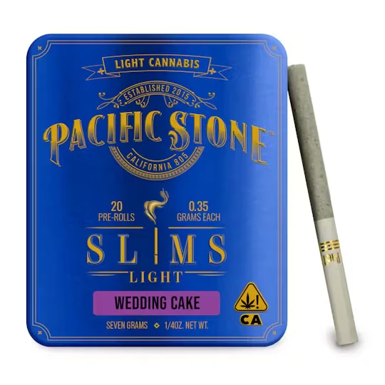 Pacific Stone - [Pacific Stone] Pre-roll Slim Light 20 Pack - 7g - GMO (I) Main Image