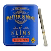 [Pacific Stone] PREROLL SLIMS LIGHT 20PK - 7g - STARBERRY COUGH (S)