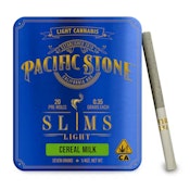 [Pacific Stone] PREROLL SLIMS LIGHT 20PK - 7g - CEREAL MILK (H)