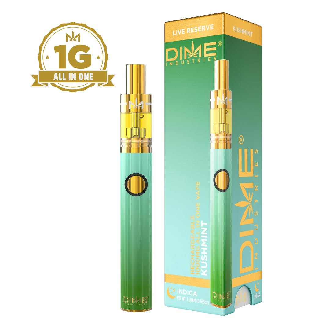 KUSHMINT LIVE RESIN - AIO | CARTRIDGE | 1G