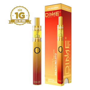DIME - DIME | PEACH MOJITO LIVE RESIN - AIO | CARTRIDGE | 1G