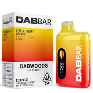 Dabwoods - Next Day - Lemon Cherry Gelato - Liquid Diamonds All in One (1g)