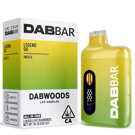 Dabwoods - Dabwoods - Disposable - LD - Legend OG - 1g Main Image