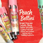 Packswoods - Peach Bellini - 1g Live Resin Infused Glass Tip