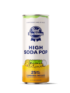 Pabst - Pabst High Soda 25mg Mango Coconut