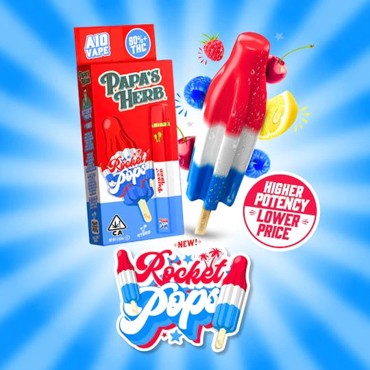 Papa's Herb - PAPAS HERB | ROCKET POPS - AIO | CARTRIDGE | 1G Main Image