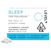 Sleep - Tablingual - CBN - 5mg - Level