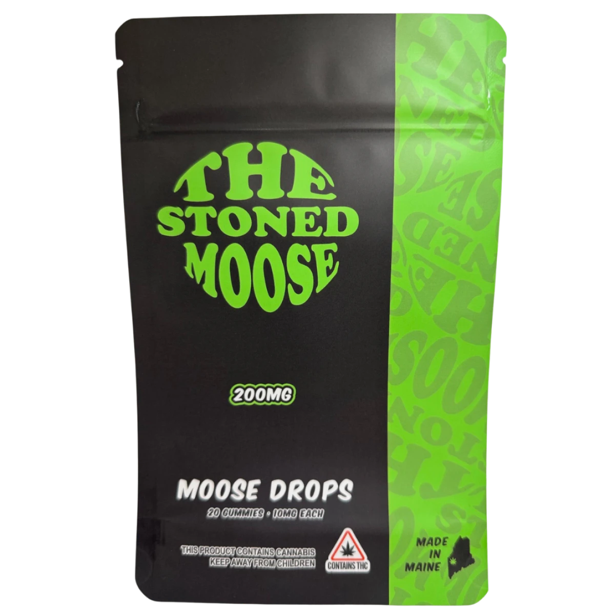 Stoned Moose - Stoned Moose | Watermelon | 10mg Gummy | 20-Pack | 200mg Total | Full Spectrum | [S] Main Image