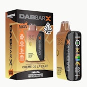 VAPE- DABBAR X LIQUID LIVE DIAMONDS Créme De La Cake 1G