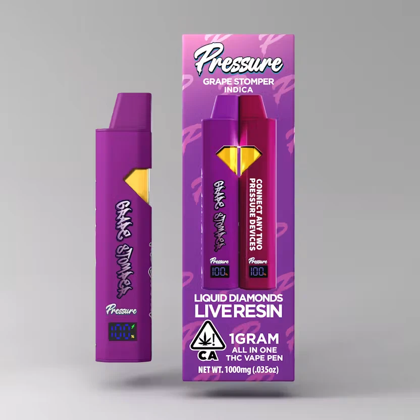 Pressure Concentrates - Pressure All In One 1g Grape Stomper Main Image