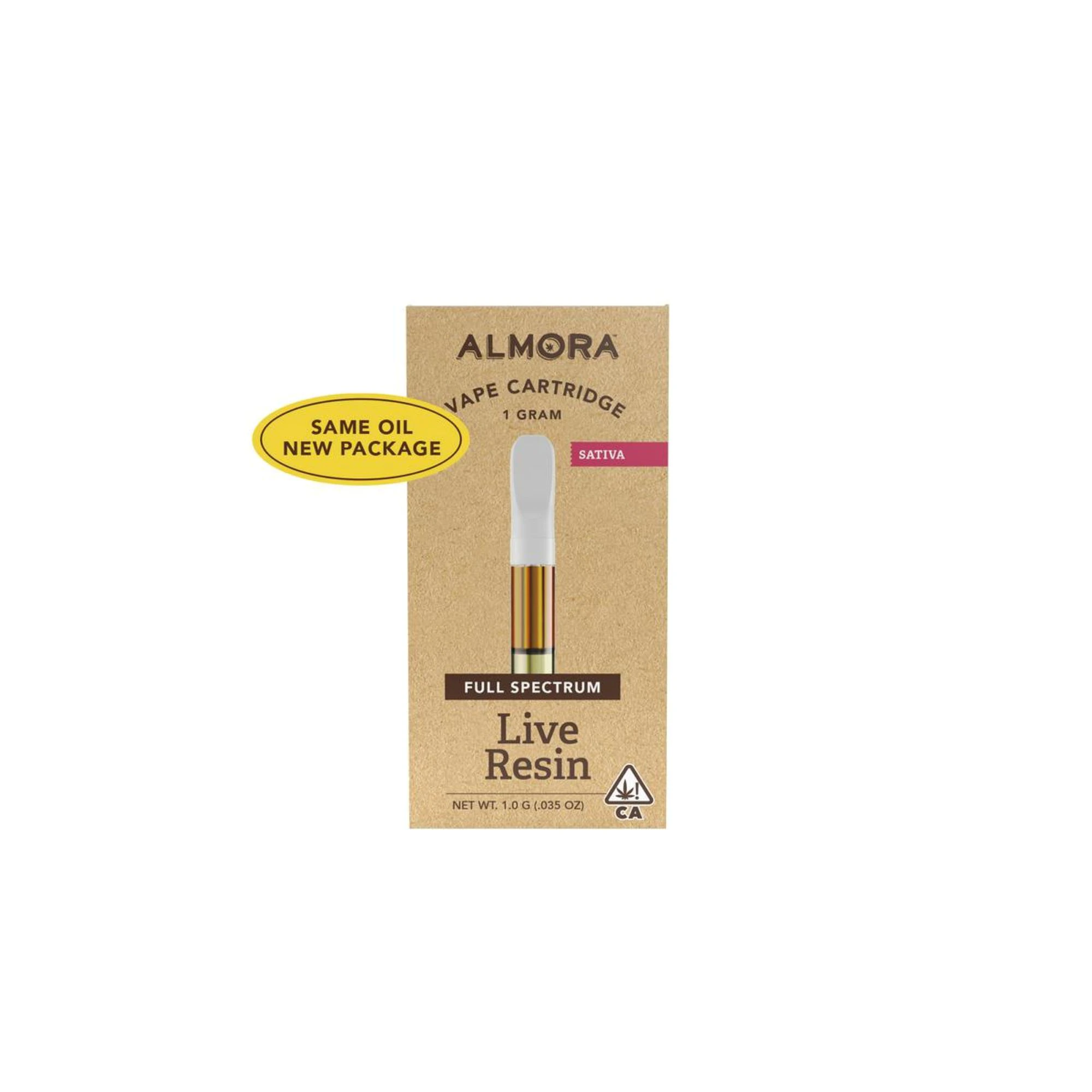 ALMORA FARMS - Almora Farm Live Resin Cart 1g Sangria  Main Image
