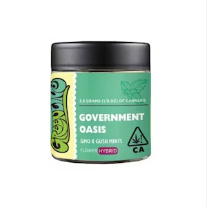 GREENLINE - [GREENLINE] FLOWER - 3.5G - Government Oasis (H)