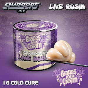 Sluggers - [Sluggers] Live Rosin - 1g - Grapes & Cream (H)