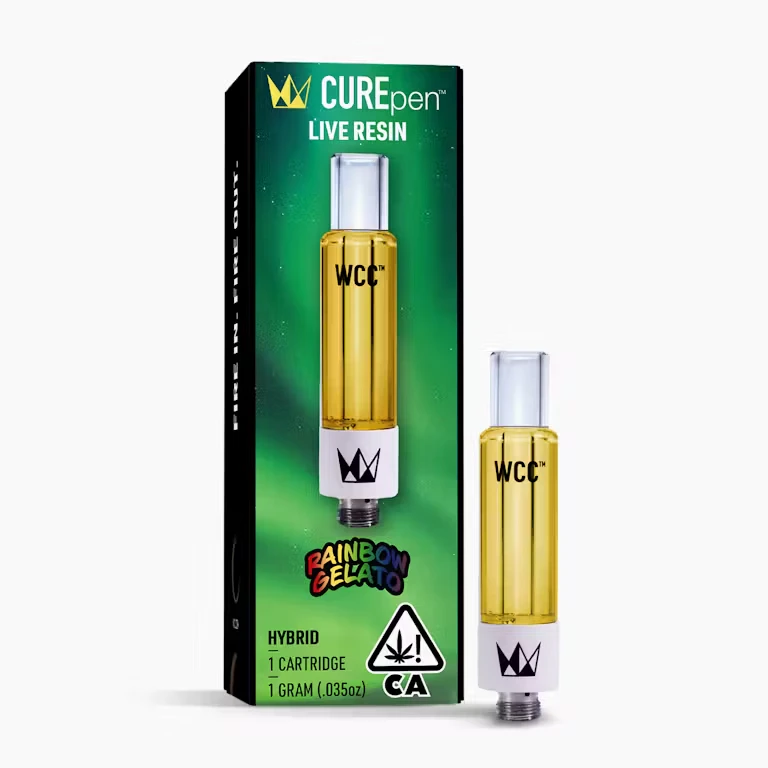 West Coast Cure - [West Coast Cure] Live Resin Cartridge - 1g - Rainbow Gelato (H) Main Image