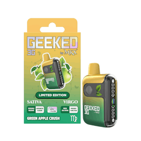 MKX GEEKED DISPOSABLE - Green Apple Crush - 3g