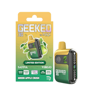 MKX Oil Co - MKX GEEKED DISPOSABLE - Green Apple Crush - 3g