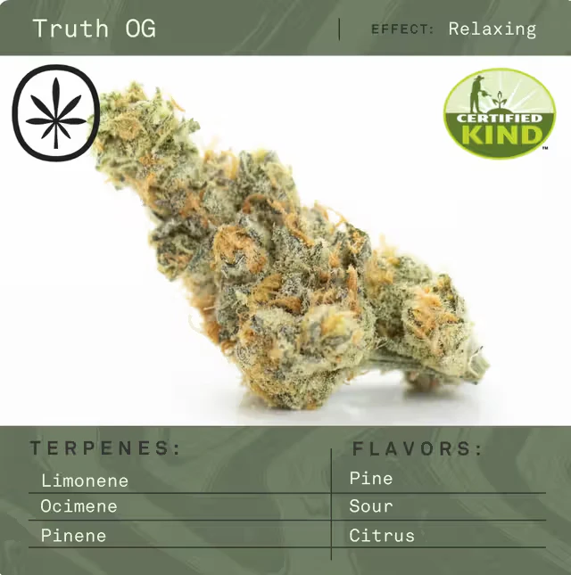Apothecare - Truth OG (Pre-Pack Eighth) Main Image