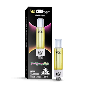 WCC | Vape Cartridge | CUREpen | Blackberry Kush | 1g