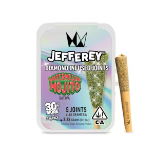 WEST COAST CURE - West Coast Cure - Watermelon Mojito Jefferey Infused Preroll 5pk 3.25g