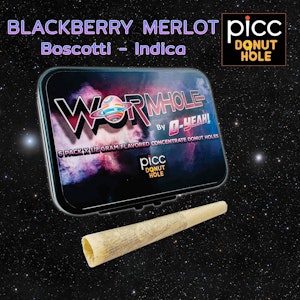 O- Yeah! - PICC | Wormhole | Blackberry Merlot Boscotti | 5Pk .5G Infused Prerolls