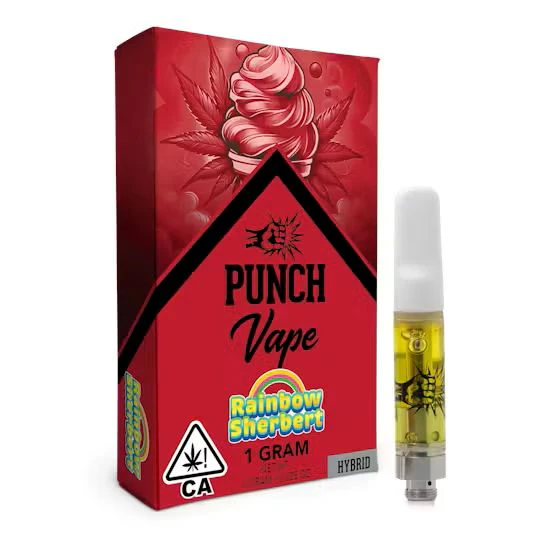 Punch Extracts - Punch Extracts Cart 1g Rainbow Sherbert Main Image