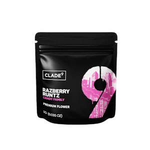 CLADE9 - Flower | Buds | Clade9 | Razberry Runtz | 1g