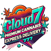 Cloud7 Clear Grinder Purple Logo