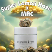Dreamscape Farms | Super Lemon Haze x MAC | 28g Flower Smalls | 28g Total [S]