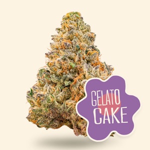 District Cannabis - 3.5g - Gelato Cake - Indica Dom