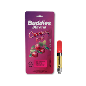 Buddies - Cranberry Kush (H) | 1g Cart | BBrand