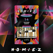 Homiez | Permanent Marker | Infused Pre-Rolls 14pk (1g)