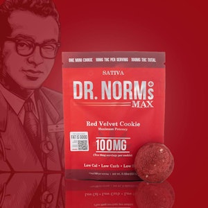 DR. NORM'S - [Dr. Norm's] Cookie - 100mg - MAX Red Velvet (S)