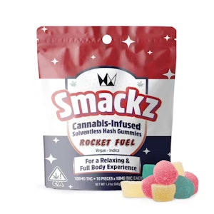 WEST COAST CURE - Rocket Fuel Flavored Solventless Gummies - 10 x 10mg
