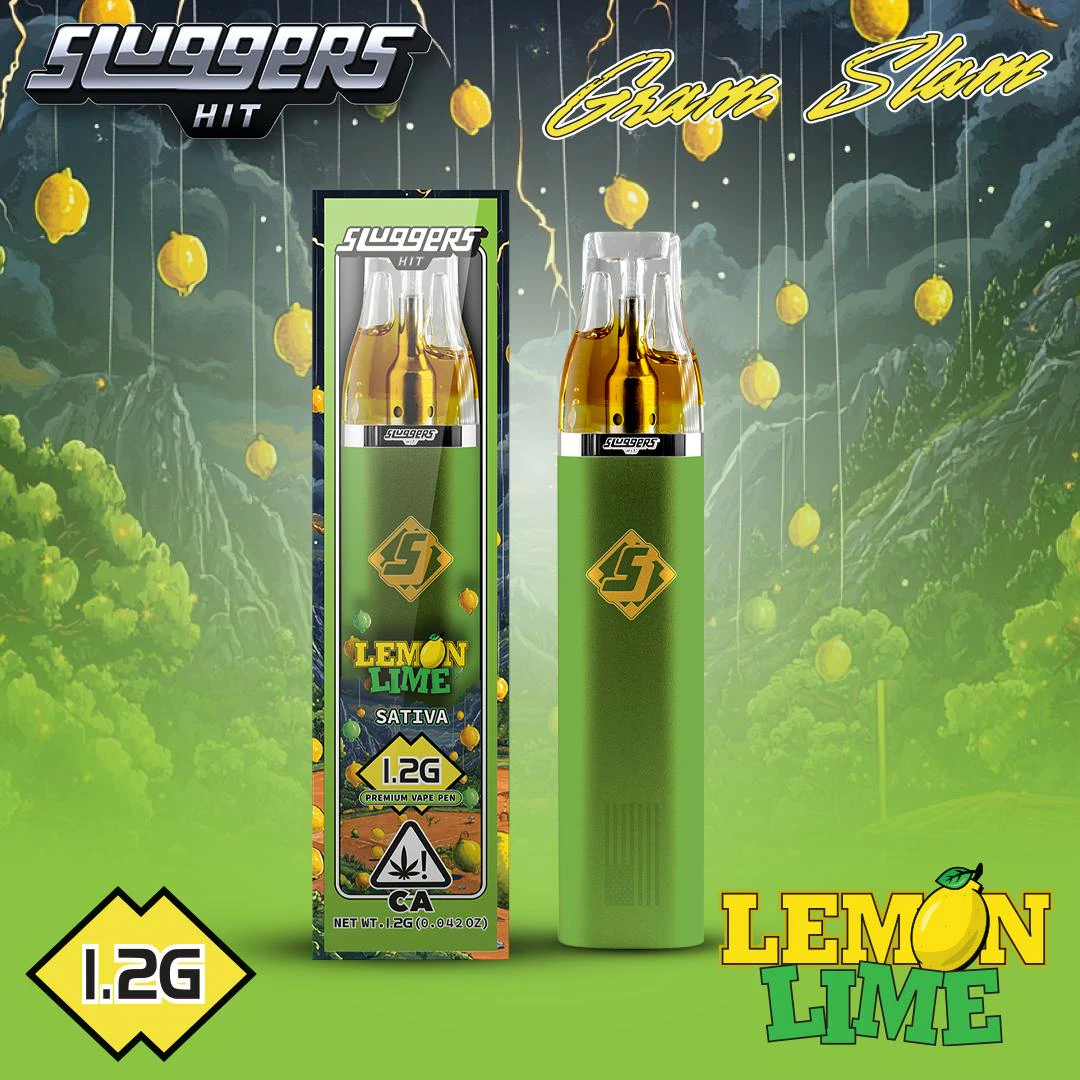 SLUGGERS HIT - SLUGGERS: Lemon Lime 1.2g AIO (S) Main Image