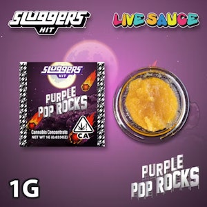 Sluggers - [Sluggers] Sauce - 1g - Purple Pop Rocks (I)
