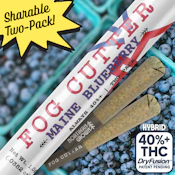 Fogg Cutter | Maine Blueberry | 0.5g Pre-Roll | 2-Pack | 1g Total | Resin Infused | [H]