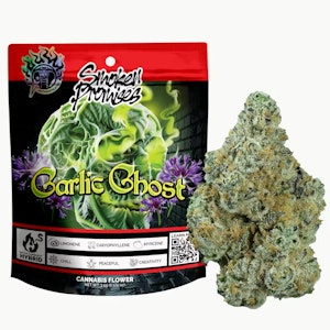 SMOKEN PROMISES - [Smoken Promises] Flower - 3.5g - Garlic Ghost (S/H)