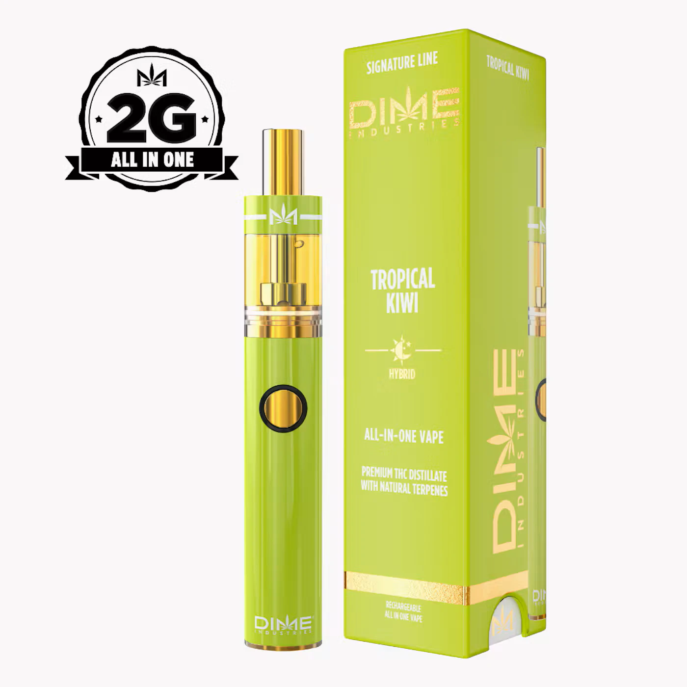 Dime Industries - DIME | Signature Line | Tropical Kiwi | AIO | 2g Main Image
