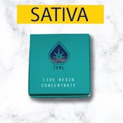 TEAL - ROYAL SLIPPERS LIVE RESIN SUGAR 1 GRAM