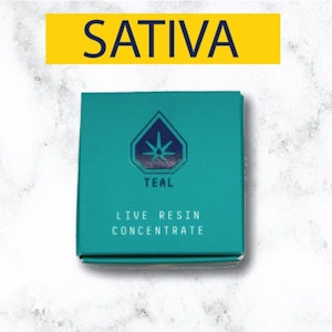 TEAL - TEAL - ROYAL SLIPPERS LIVE RESIN SUGAR 1 GRAM